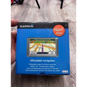 Garmin nüvi 260W 4.3-Inch Widescreen Portable GPS Navigator